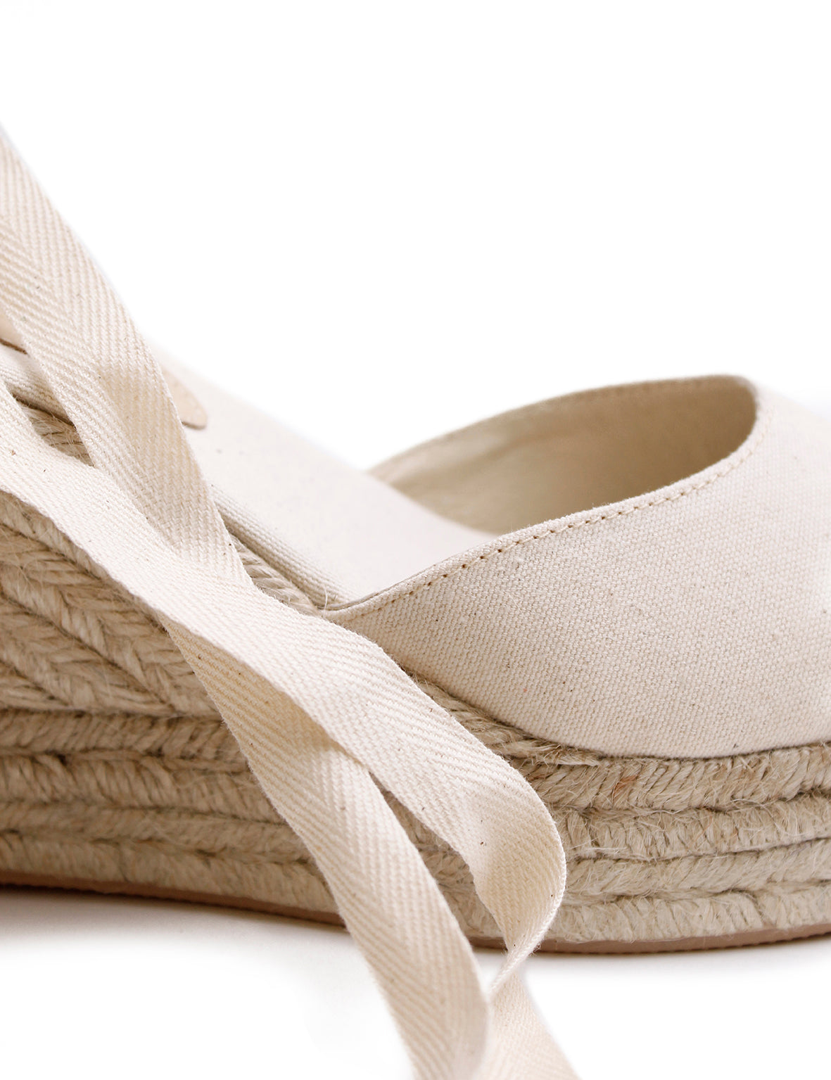 High Wedge Espadrille - Crudo