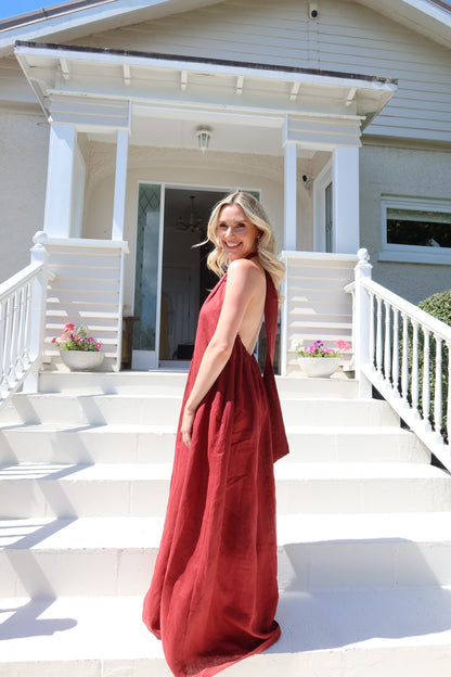 bianca red dress Bianca Gown