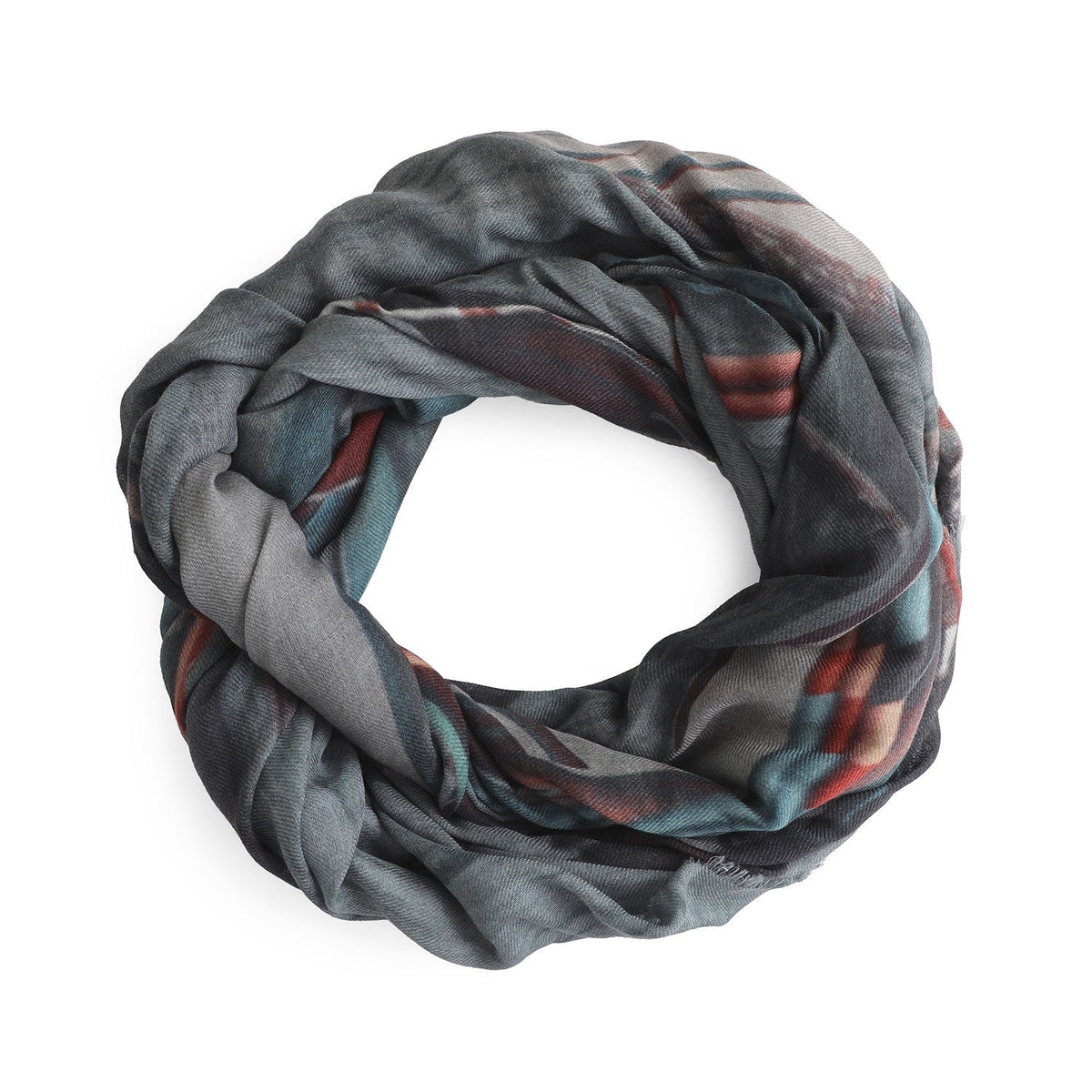 Good & Co / Jukung Boats / Oversized Wool + Silk Scarf