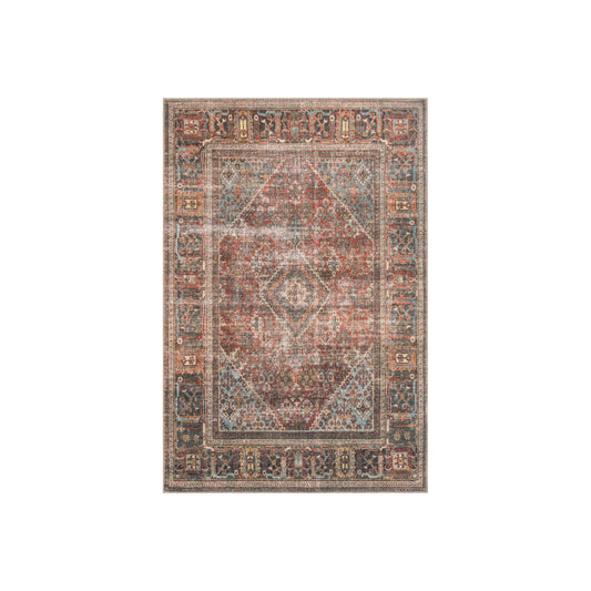 Loren Rug / Brick & Midnight
