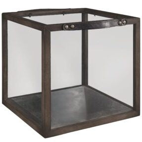 Lantern with Leather Strap / Large Square
