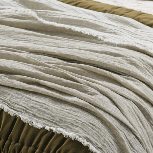 Bianca Lorenne / Leggera Tablecloth / Throw / Thyme