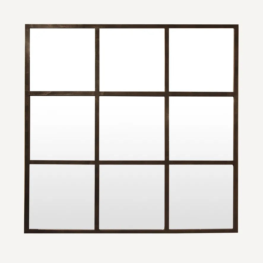 Iron Grid Mirror / Square