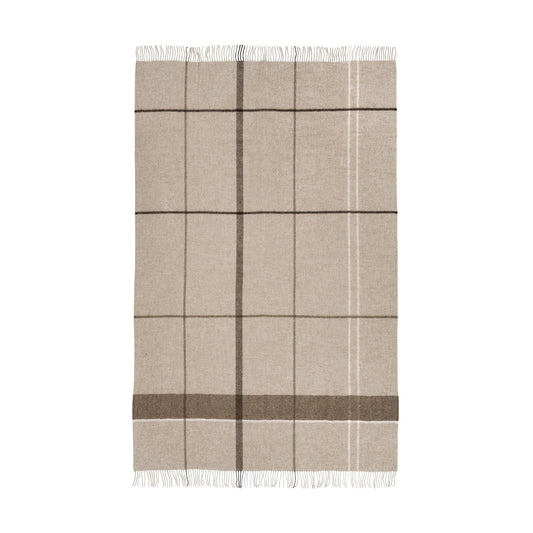 Kristina Dam / Gradient Throw / Natural Brown
