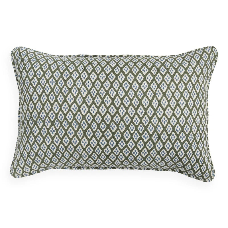 Walter G / Orvietto Rectangle Cushion / Thyme