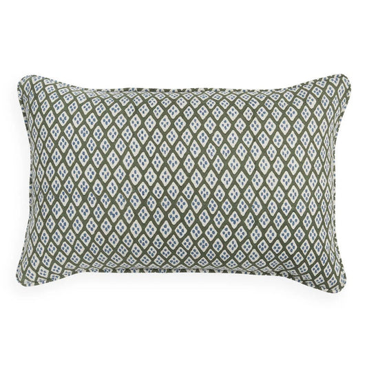 Walter G / Orvietto Rectangle Cushion / Thyme