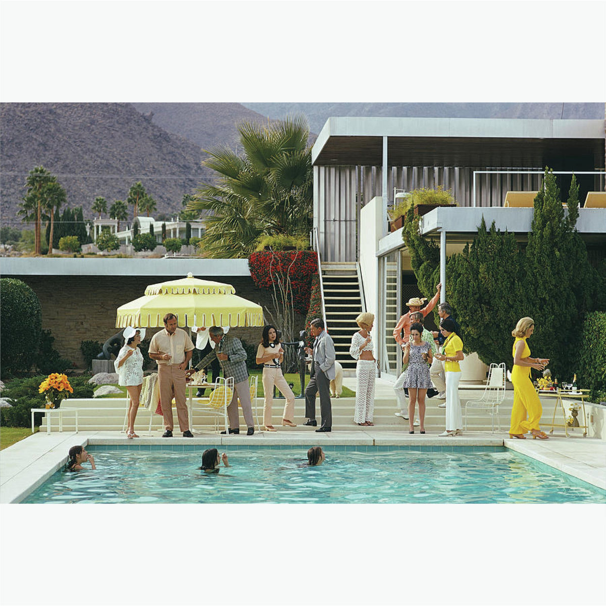 Poolside with Slim Aarons