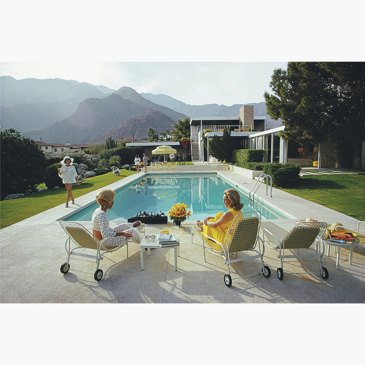 Poolside with Slim Aarons