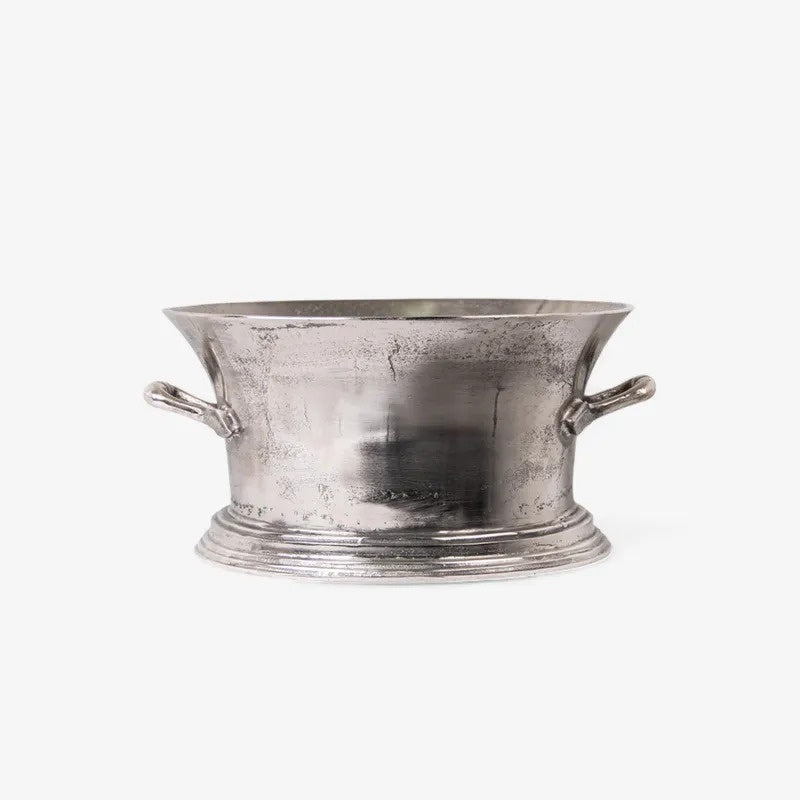 Rhone Champagne Bucket / Antique Silver