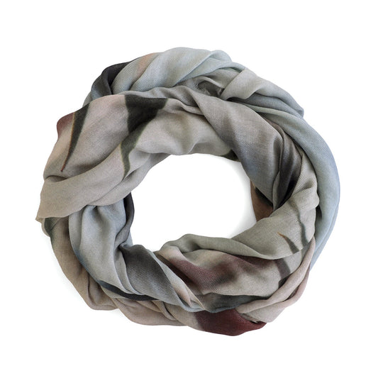 Good & Co / Seaweed Sunsets /  Wool + Silk Scarf