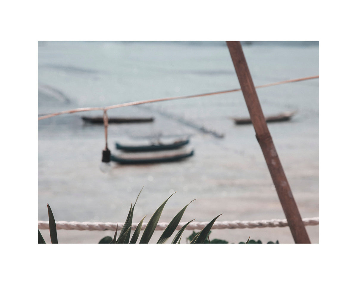 Good & Co / Seaweed Sunsets /  Wool + Silk Scarf