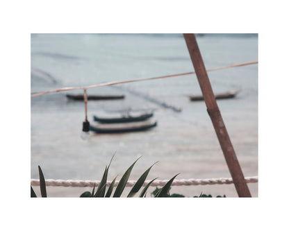 Good & Co / Seaweed Sunsets /  Wool + Silk Scarf