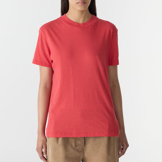 Bassike / Classic T-Shirt / Bright Red
