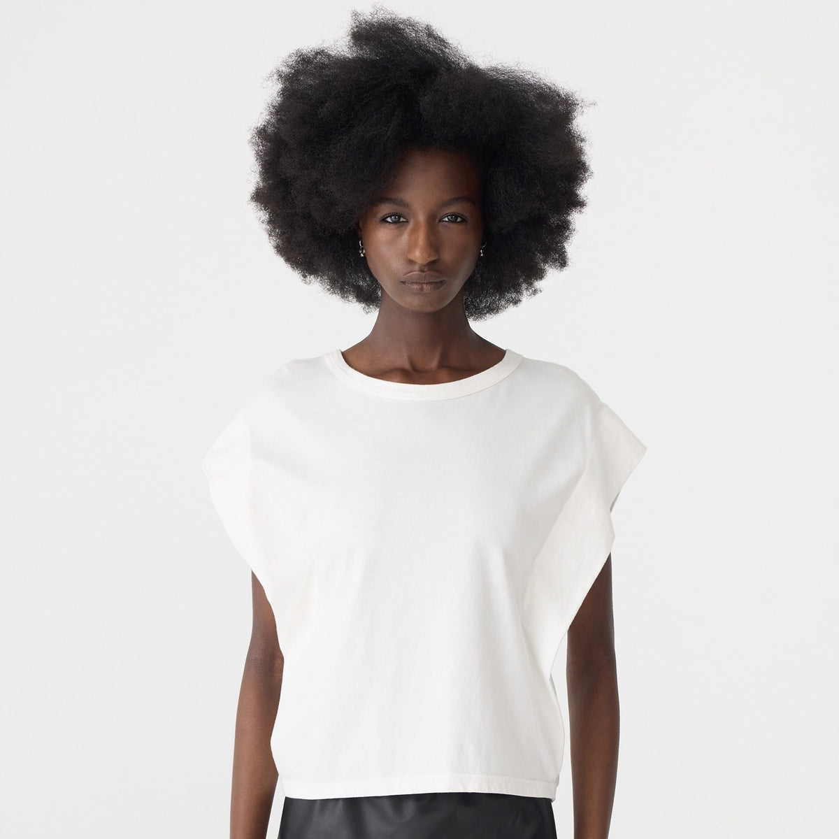 Bassike / Slouch Athletic Tank / White