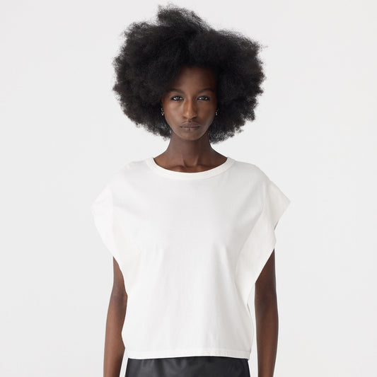 Bassike / Slouch Athletic Tank / White