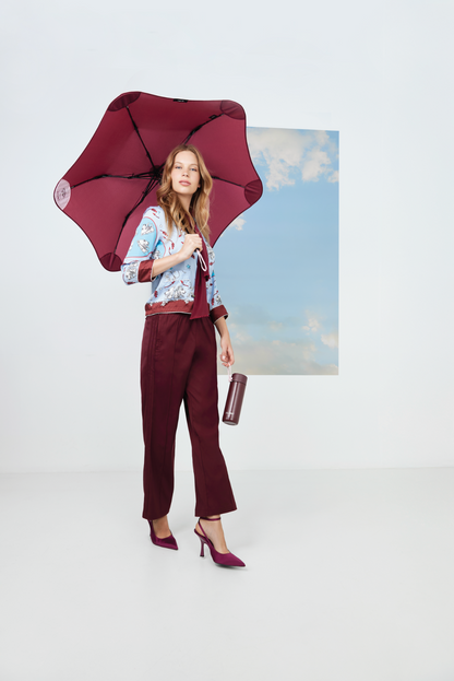 Blunt X Frank Green / Metro Umbrella + Drink Bottle / Plum + Petal