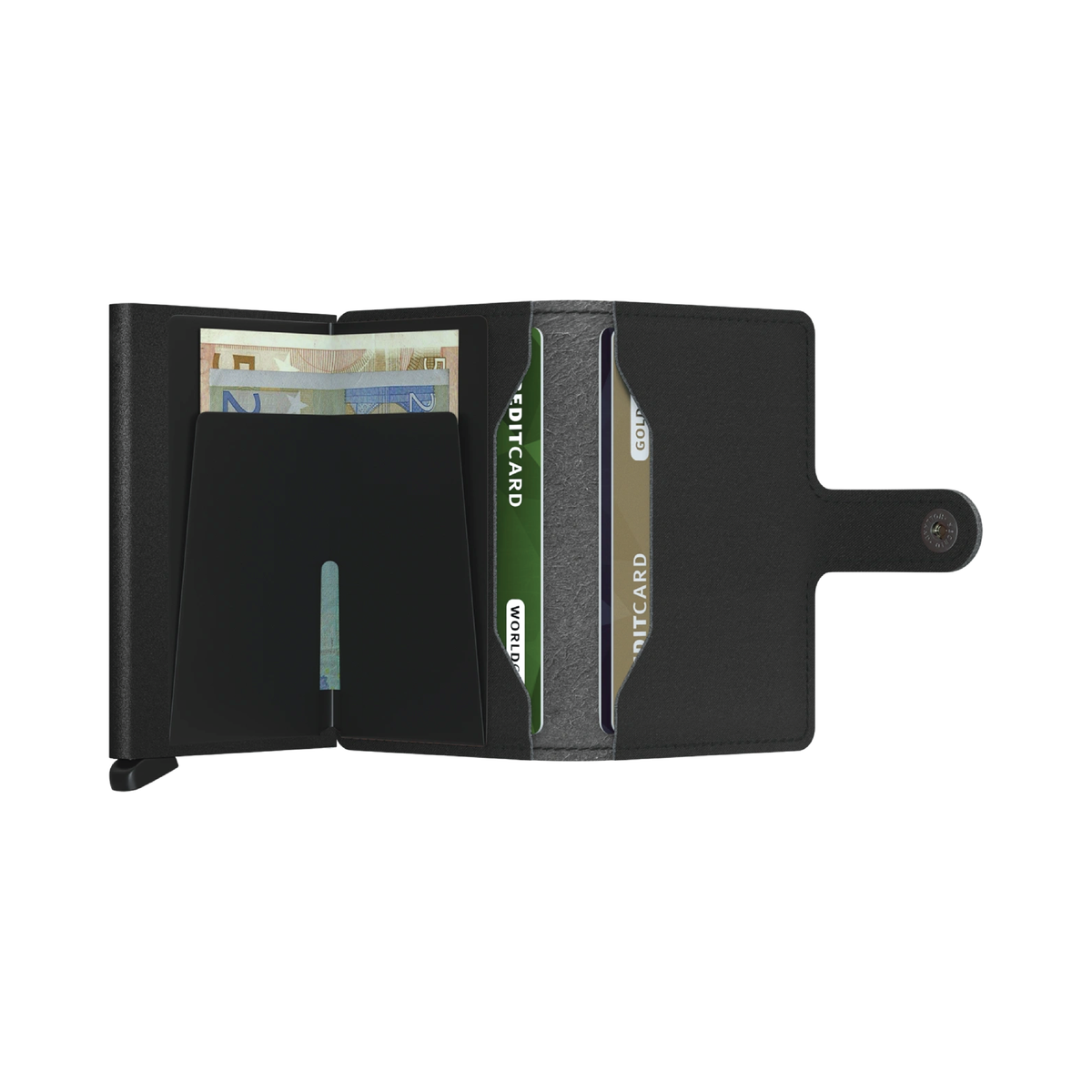 Secrid / Mini wallet / Original Black Powdercoat