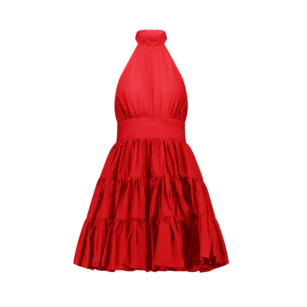 Tiffanys Dress  - Cherry Red