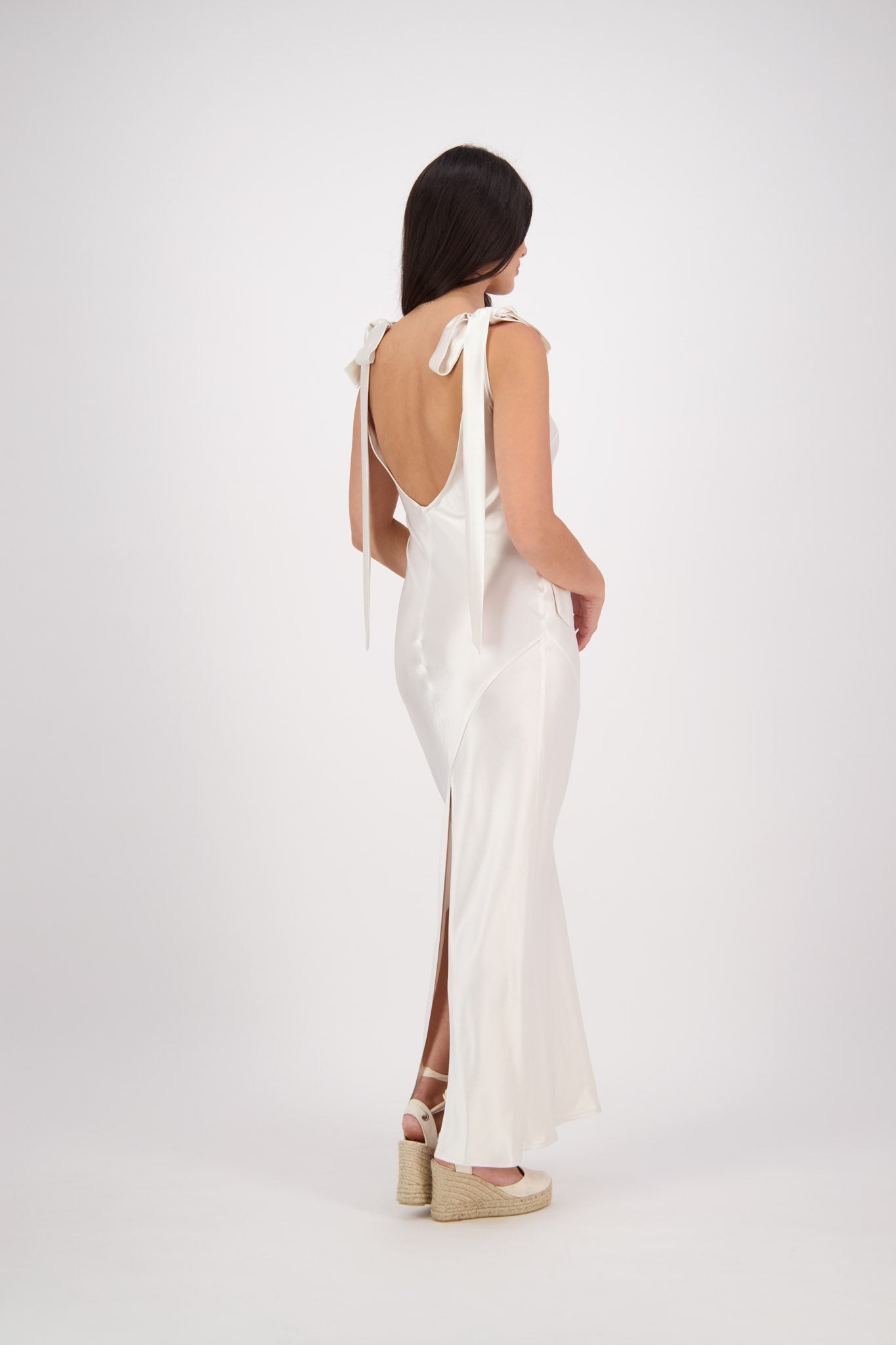 Wilmer Dress in White Broderie main image 1