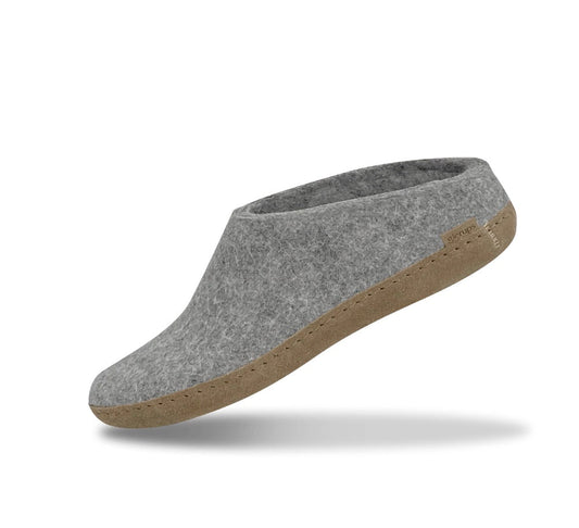Glerups  / Slip-on / Grey / Leather Sole