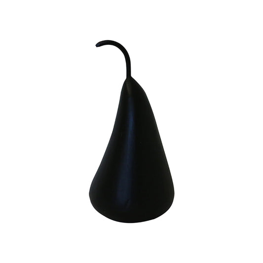 Marble Decorative Pear / Medium / Black