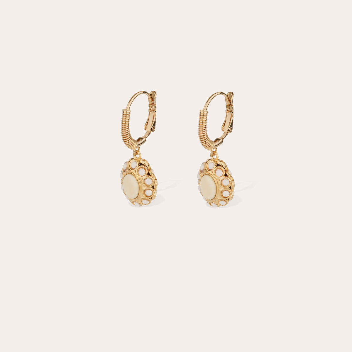 GAS Bijoux / Tao Splash Earrings / Ivory