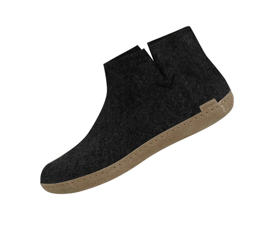 Glerups / Boot / Charcoal / Leather Sole
