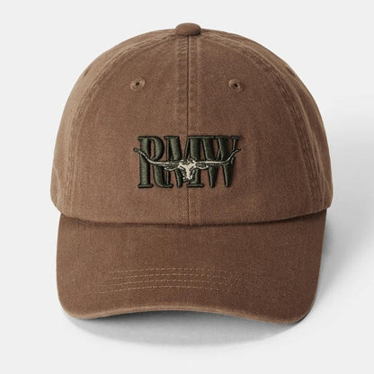 R M Williams / Heritage Twill Cap / Cigar