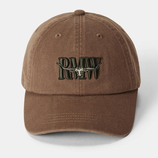 R M Williams / Heritage Twill Cap / Cigar
