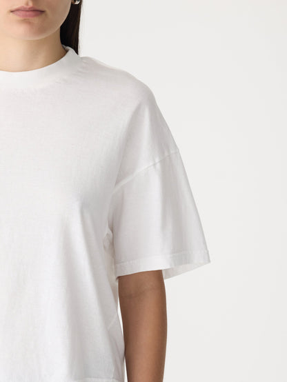 Bassike / Floating Neck Boxy T-Shirt / White