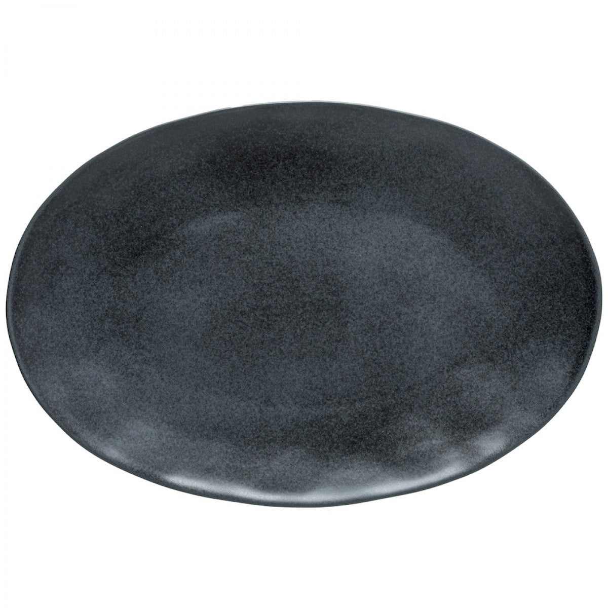 Livia / Oval Platter/ Charcoal