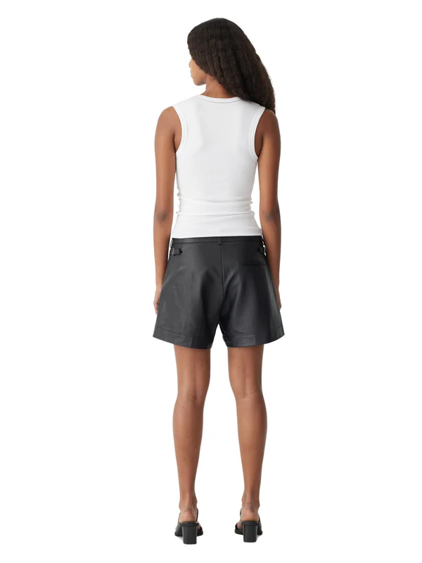 Bassike / Low Scooped Rib Tank / White