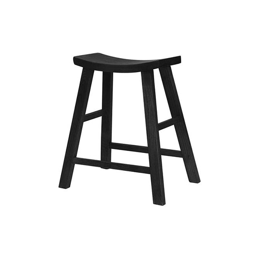 Elm Bar Stool / Matt Black