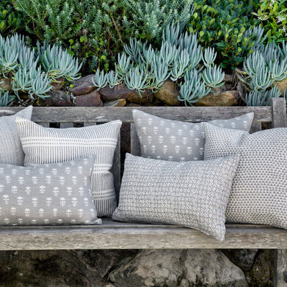 Walter G / Batik Rectangular Cushion / Albatross / Outdoor